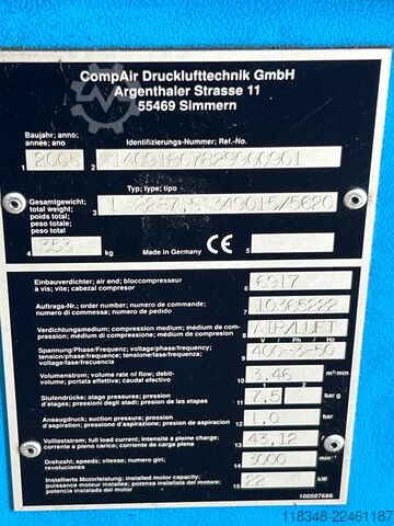 Schraubenkompressor CompAir L22