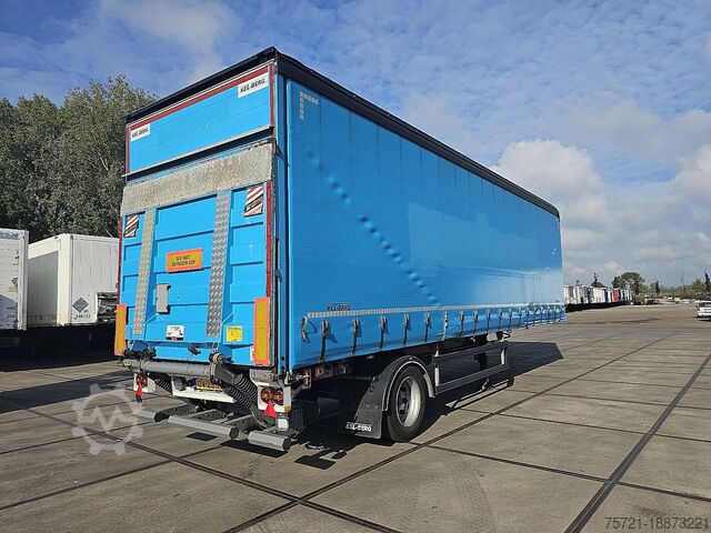 Sliding tarpaulins SYSTEM TRAILERS D400V/XL/ZL/BPW 1 AXLE CITY LIFT LBW