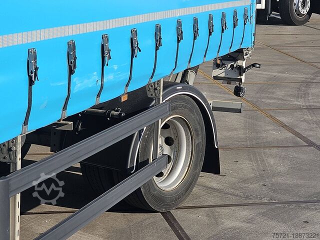 Sliding tarpaulins SYSTEM TRAILERS D400V/XL/ZL/BPW 1 AXLE CITY LIFT LBW