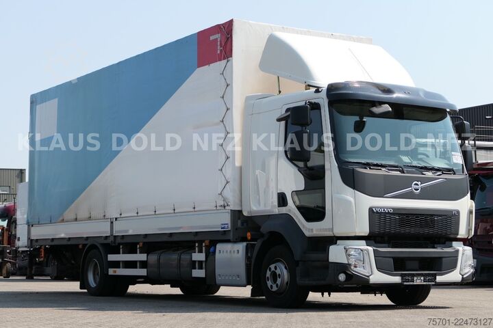 Box truck VOLVO FL 240 Pritsche Plane Org 145000 km  LBW Euro 6
