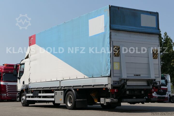 Box truck VOLVO FL 240 Pritsche Plane Org 145000 km  LBW Euro 6