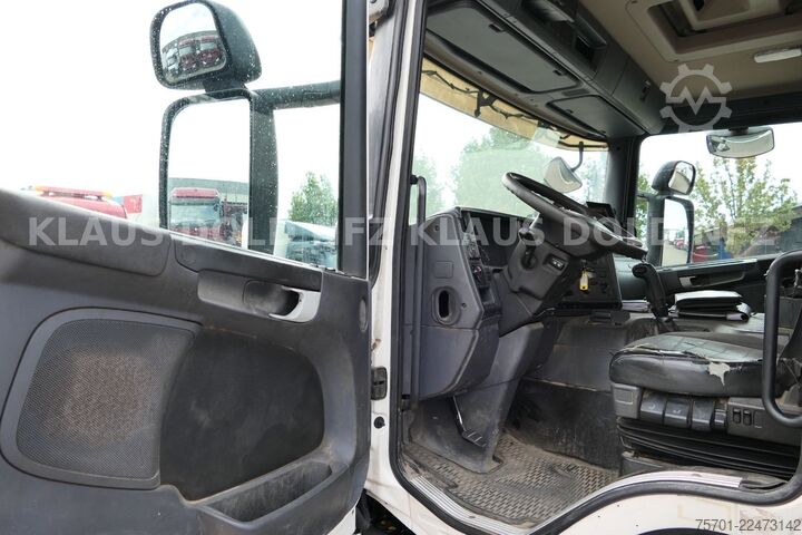 Truck mounted crane SCANIA P 400 Pritsche Kran HIAB 377 E Funk Euro 5