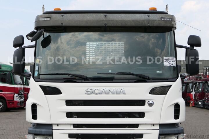 Truck mounted crane SCANIA P 400 Pritsche Kran HIAB 377 E Funk Euro 5