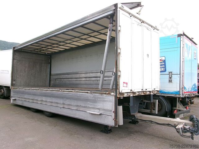 Beverage trailer ORTEN Tandem Schwenkwand*7,7 m*LBW*durchladbar*zertif.