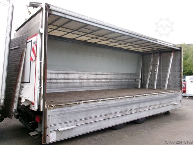 Beverage trailer ORTEN Tandem Schwenkwand*7,7 m*LBW*durchladbar*zertif.