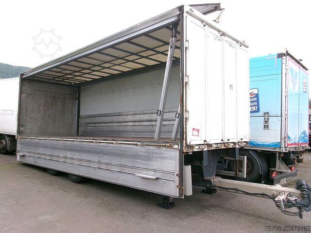 Box trailer ORTEN Tandem Schwenkwand*7,7 m*LBW*durchladbar*zertif.