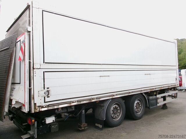 Box trailer ORTEN Tandem Schwenkwand*7,7 m*LBW*durchladbar*zertif.