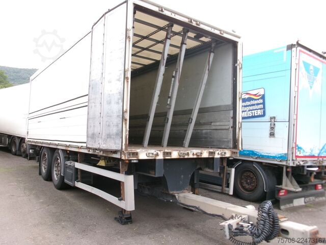 Box trailer ORTEN Tandem Schwenkwand*7,7 m*LBW*durchladbar*zertif.
