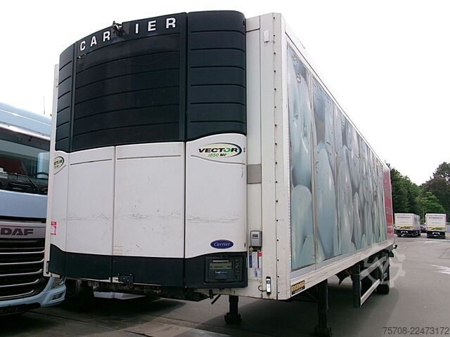 Reefer semitrailer ROHR 1-Achs*Lenkachse*2 to LBW*Carrier Vectra 1850