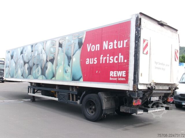 Reefer semitrailer ROHR 1-Achs*Lenkachse*2 to LBW*Carrier Vectra 1850