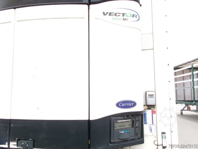 Reefer semitrailer ROHR 1-Achs*Lenkachse*2 to LBW*Carrier Vectra 1850