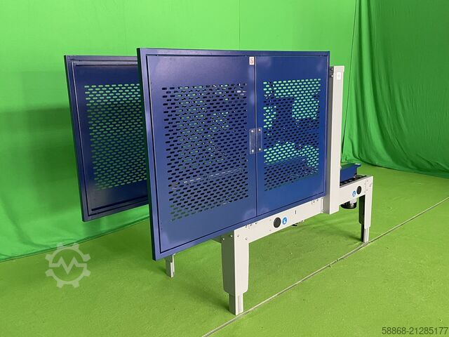 Carton sealer for opened cartons Kartonverschließmaschine min. B115/H110 MH-FJ-3A mit Deckelverschließmechanismus