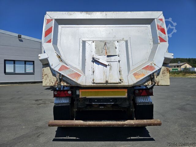 Tipper semitrailer KEMPF SKM 35/3 SR Stahlrundmulde