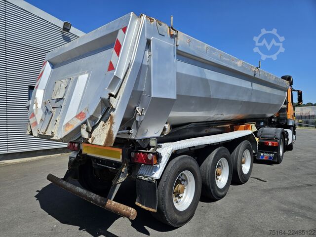 Tipper semitrailer KEMPF SKM 35/3 SR Stahlrundmulde