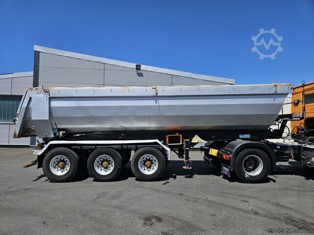 Tipper semitrailer KEMPF SKM 35/3 SR Stahlrundmulde