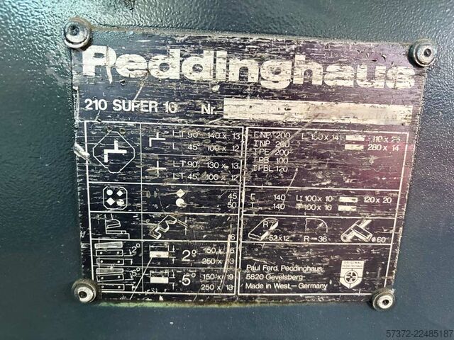Plate Shear Peddinghaus 210 Super 16