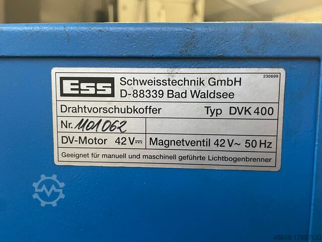 Schweißgerät Schweißanlage ESS Pulsarc 350 ESS DVK 400