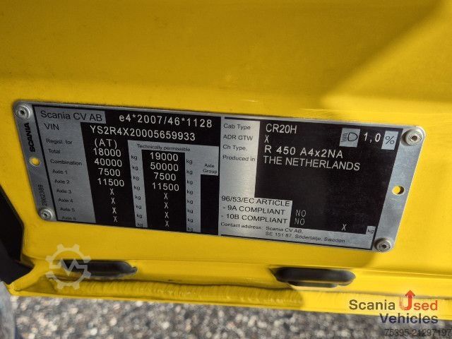 Standard SZM Scania R 450 A4x2NA Highline Smart 2 !