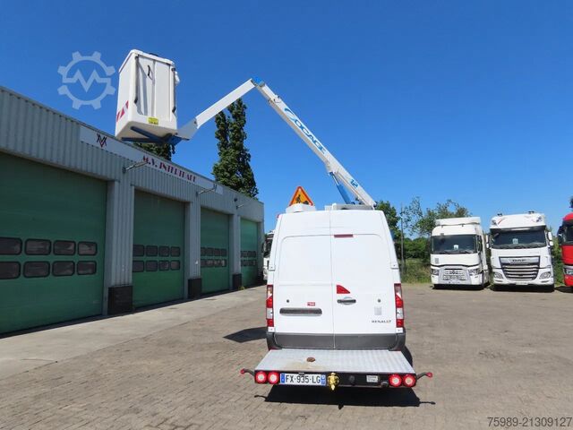 Lifting platform Renault Master 10,5 m,  3 seats, 3500 kg, euro6