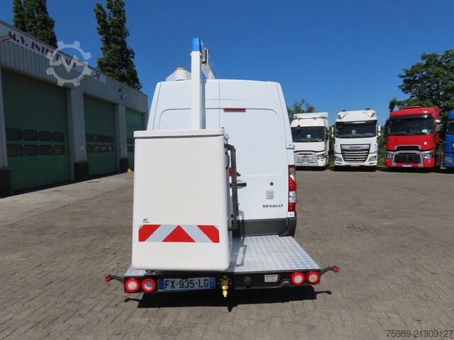 Lifting platform Renault Master 10,5 m,  3 seats, 3500 kg, euro6