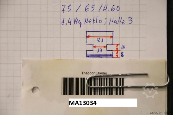 Wechselbacken unbekannt Breite 21 mm