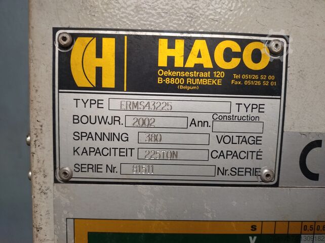 Press brake HACO HACO ERMS432225
