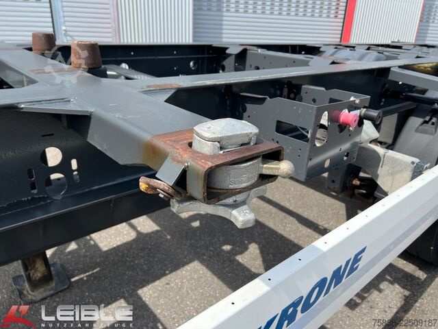 Swap chassis trailer KRONE ZZ*BDF Tandem Lafette*BPW Achsen*HU 05.2027*