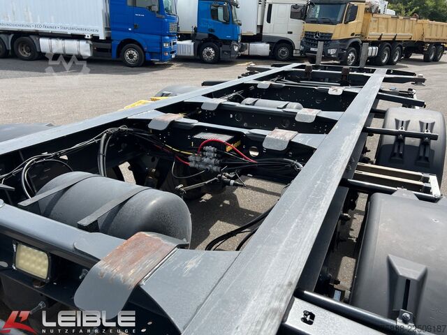 Swap chassis trailer KRONE ZZ*BDF Tandem Lafette*BPW Achsen*HU 05.2027*