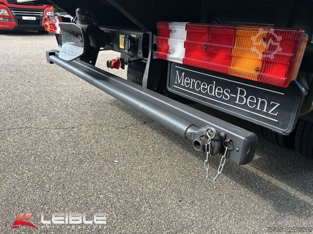 Curtain sider van MERCEDES-BENZ 811*Pritsche+Plane*DoKa*11Tkm*AHK*TOP*
