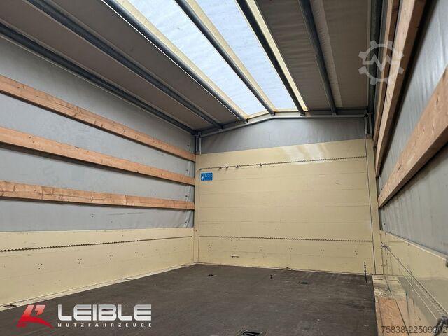 Curtain sider van MERCEDES-BENZ 811*Pritsche+Plane*DoKa*11Tkm*AHK*TOP*