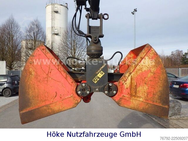 Dreiseitenkipper IVECO 70 C 18 DoKa/Kipper/Palfinger Kran/Greifer/2xAHK