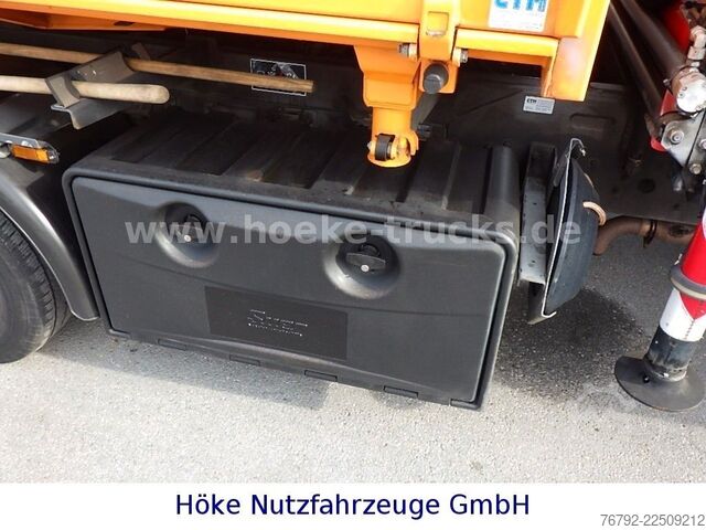 Transporter mit Kipper IVECO 70 C 18 DoKa/Kipper/Palfinger Kran/Greifer/2xAHK