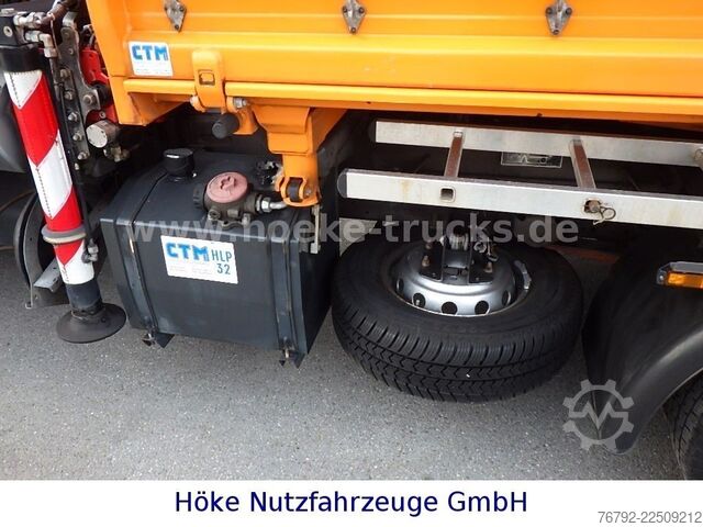 Transporter mit Kipper IVECO 70 C 18 DoKa/Kipper/Palfinger Kran/Greifer/2xAHK