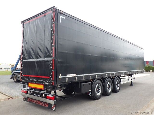 Open semitrailer with tarp SCHWARZMÜLLER S1 Power-Line Tautliner/Schiebeverdeck/Lift/LASI