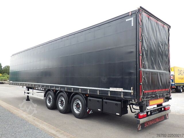 Open semitrailer with tarp SCHWARZMÜLLER S1 Power-Line Tautliner/Schiebeverdeck/Lift/LASI