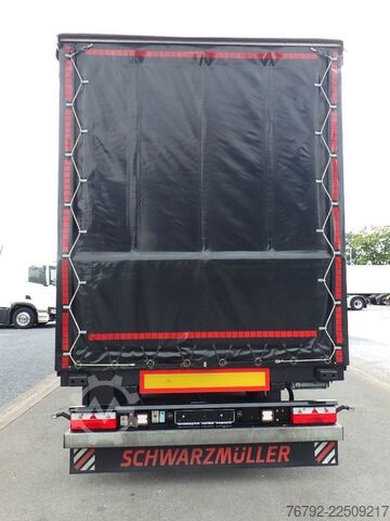 Open semitrailer with tarp SCHWARZMÜLLER S1 Power-Line Tautliner/Schiebeverdeck/Lift/LASI
