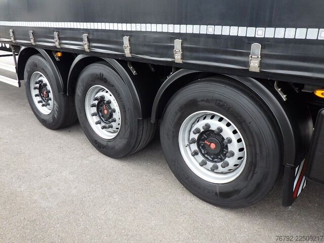 Open semitrailer with tarp SCHWARZMÜLLER S1 Power-Line Tautliner/Schiebeverdeck/Lift/LASI