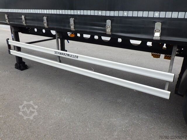 Open semitrailer with tarp SCHWARZMÜLLER S1 Power-Line Tautliner/Schiebeverdeck/Lift/LASI