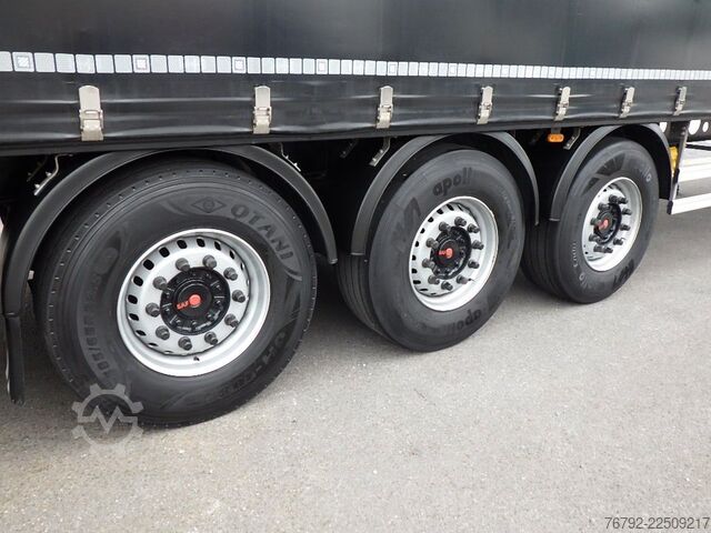 Open semitrailer with tarp SCHWARZMÜLLER S1 Power-Line Tautliner/Schiebeverdeck/Lift/LASI