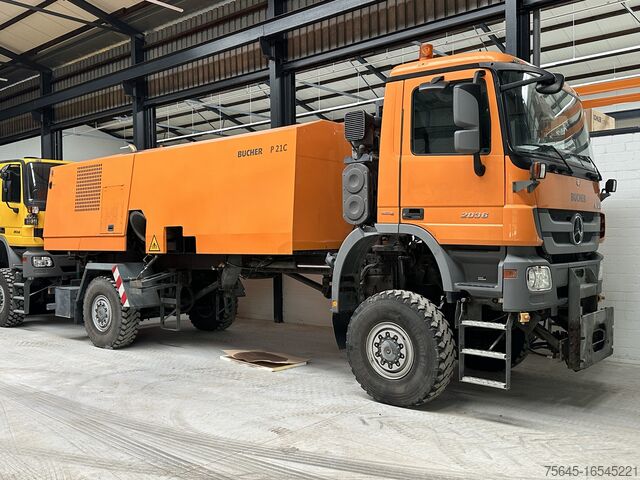 Airport winter maintenance equipment Mercedes-Benz Actros 2036 AK Allrad , Airport