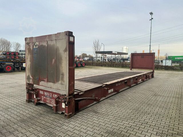 Flachcontainer CIMC 40FT FLATRACK FLUSH FOLDING / CSC: 10/2027 / 5x...