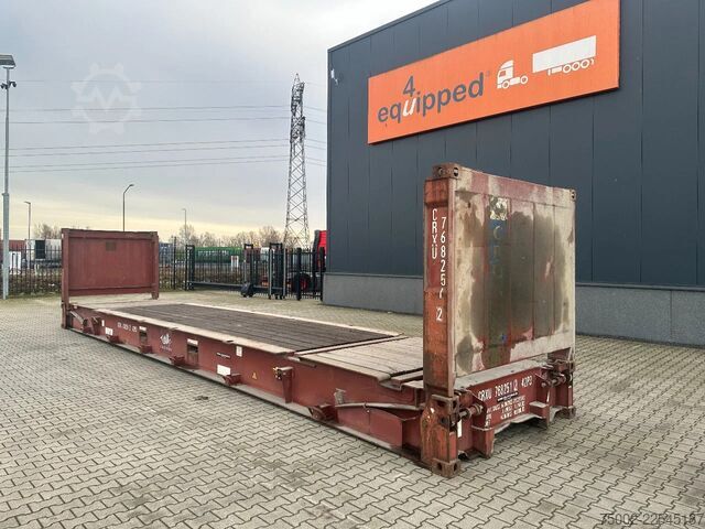 Flat containers CIMC 40FT FLATRACK FLUSH FOLDING / CSC: 10/2027 / 5x...