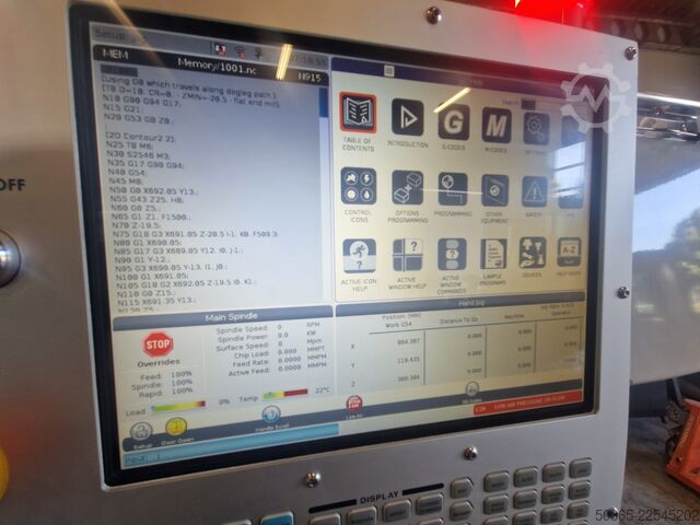 Vertikales Bearbeitungszentrum Haas TM-2P
