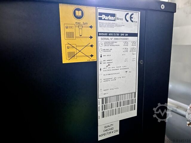 LUFTKOMPRESSOR + LUFTTROCKNER DEMAG MARATHON 301 9 bar, 28 m³/min