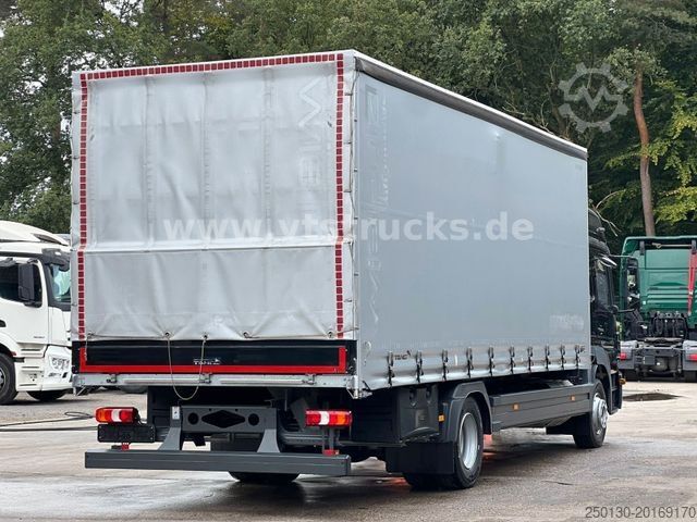 Flatbed truck with tarp MERCEDES-BENZ Atego 1524 Pritscha+Plane Tang Aufbau