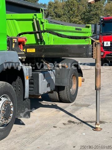 Dreiseitenkipper LKW MAN TGM 18.340 4x2 Meiller DSK + Palfinger-Ladekran