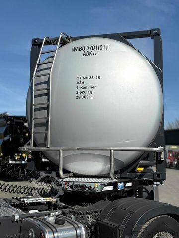 Tanker semitrailer D-TEC 1-Kammer Drucktank 29 cbm, Leer 5,6 to., MIETEN?