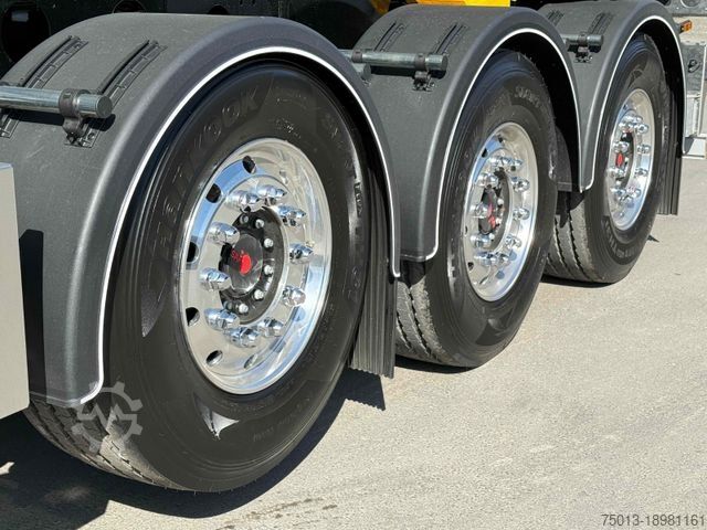 Tanker semitrailer D-TEC 1-Kammer Drucktank 29 cbm, Leer 5,6 to., MIETEN?