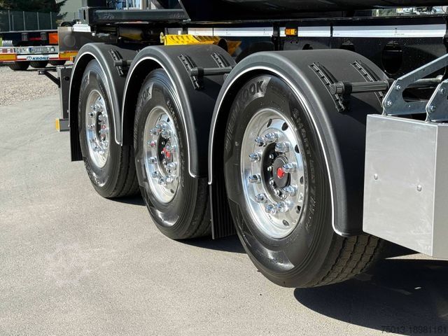 Tanker semitrailer D-TEC 1-Kammer Drucktank 29 cbm, Leer 5,6 to., MIETEN?