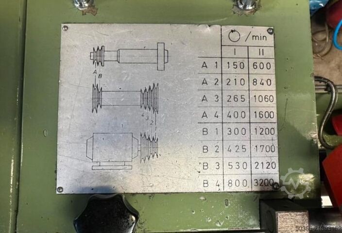 Center lathe WEILER Optimum